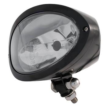HIGHSIDER Scheinwerfer IOWA - schwarz - klares Glas